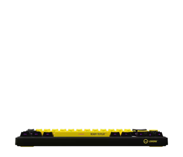Lorgar KBP70 Mini HOT SWAP RGB Czarna/żółta - 1345854 - zdjęcie 5